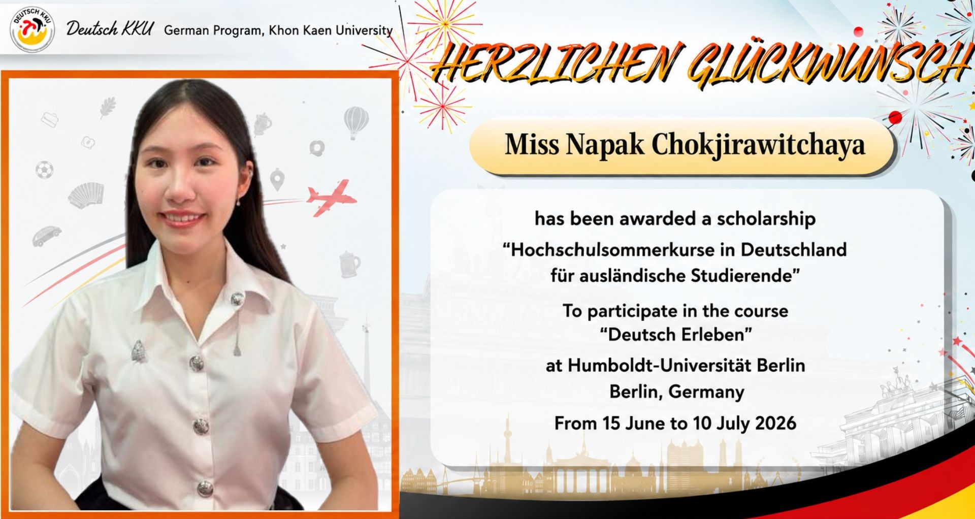 Miss Napak Chokjirawitchaya