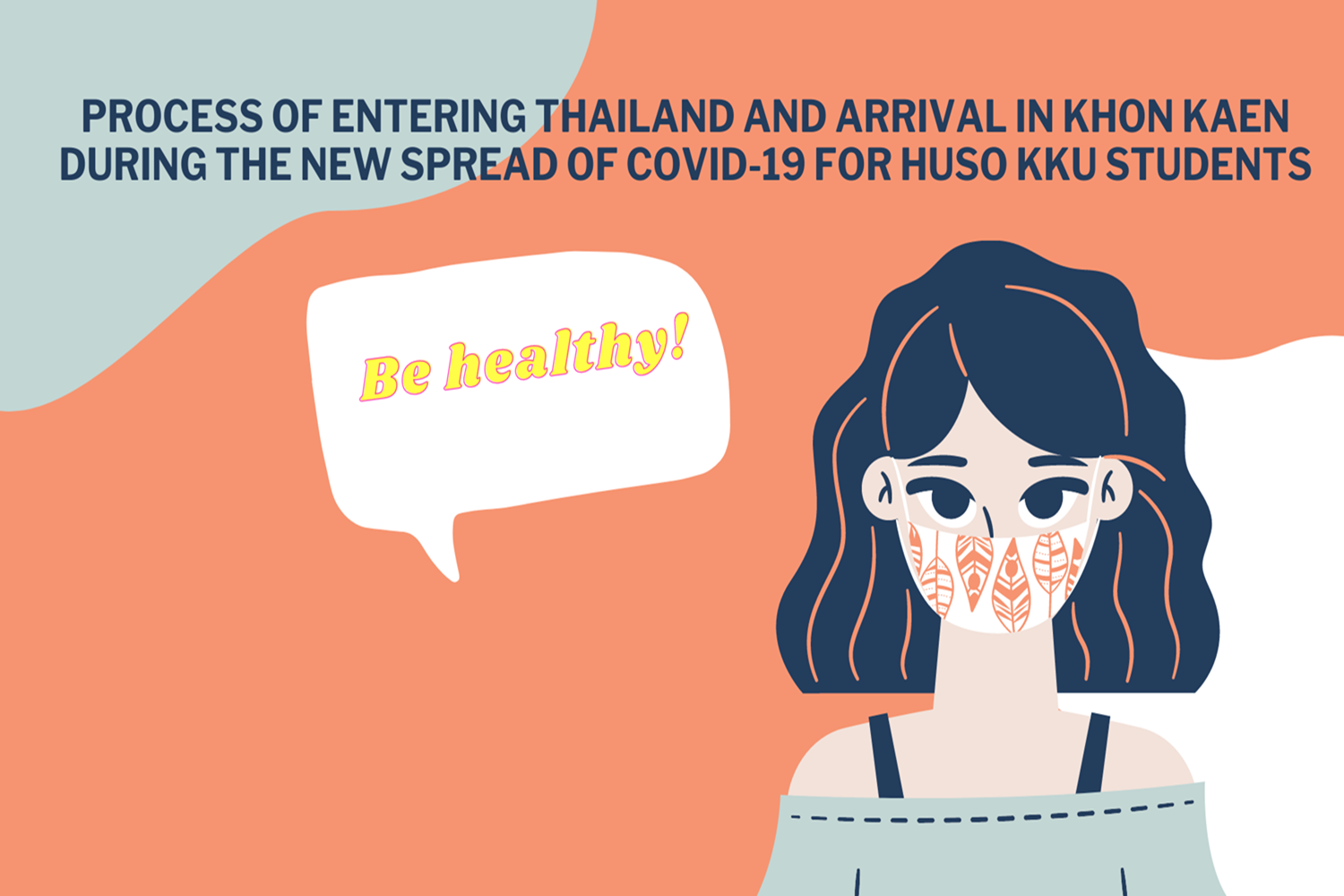 Process of Entering Thailand and Arrival in Khon Kaen during the New Spread of COVID-19 for HUSO KKU Students