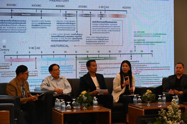 Assistant Professor Chalit Chaikanchit, together with Associate Professor Dr. Thananan Boonwanna, Head of the Mekong Studies Program，attended the academic conference entitled 
